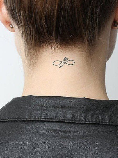 Meaningful Back Of Neck Tattoos Small