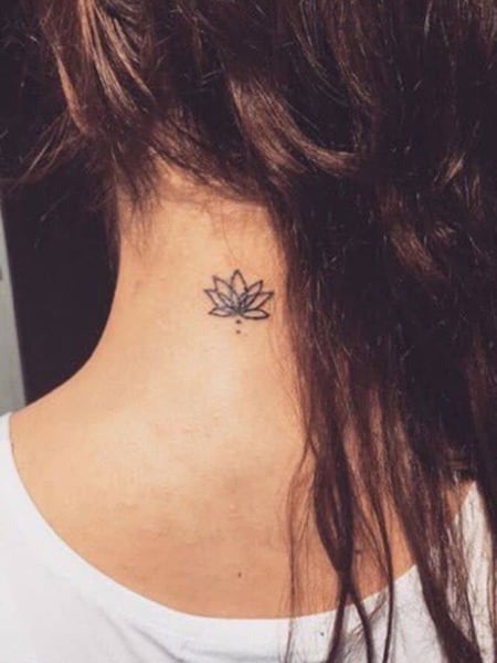 Meaningful Back Of Neck Tattoos Small1