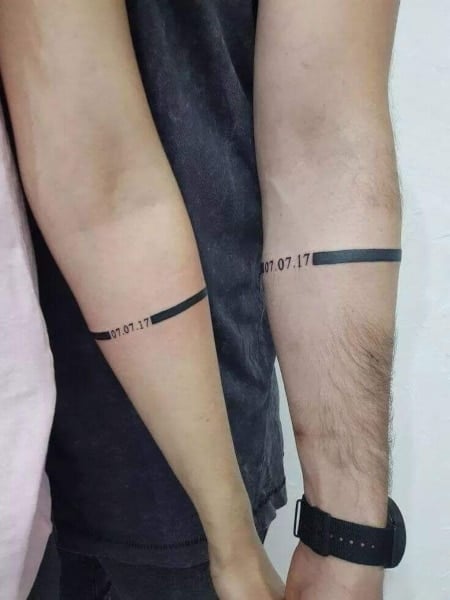 Meaningful Band Tattoos For Men