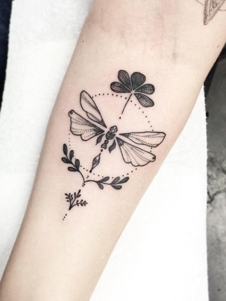 Meaningful Dragonfly Tattoo