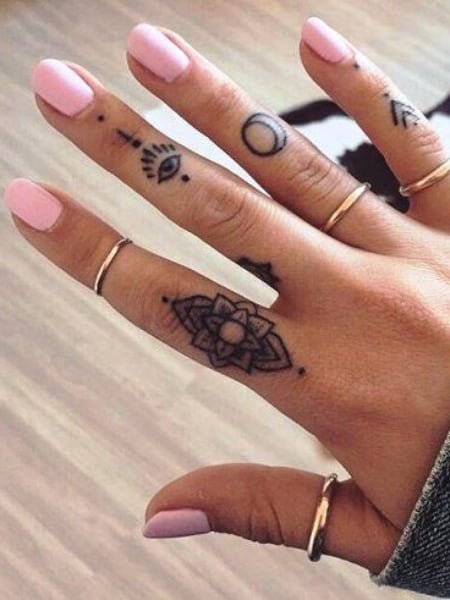 Meaningful Finger Tattoos