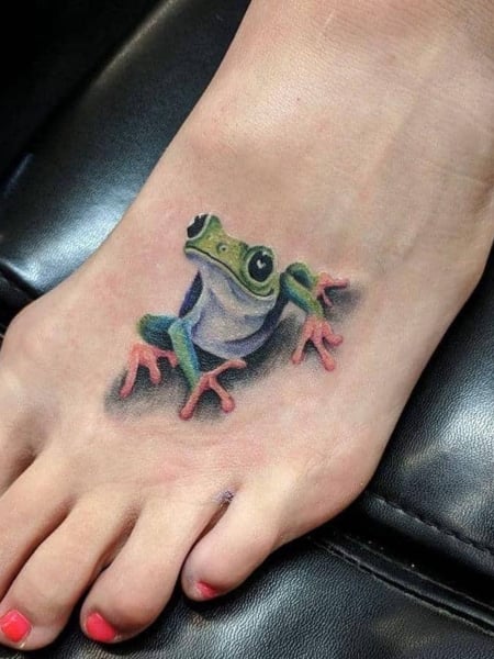 Meaningful Frog Tattoos