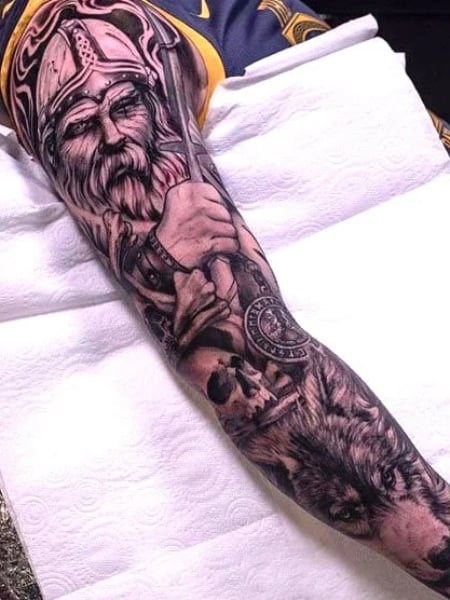 Meaningful Full Sleeve Tattoo 1