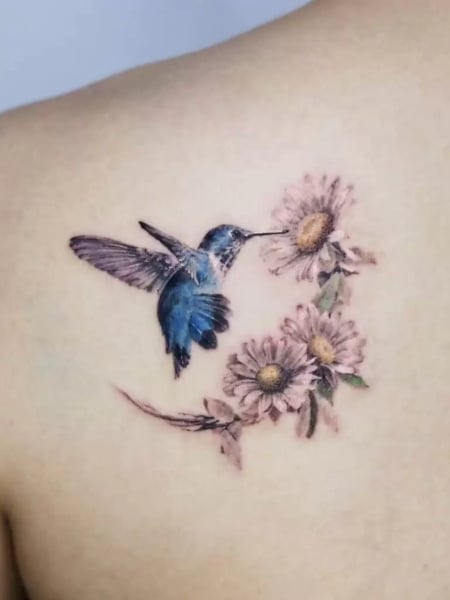 Meaningful Hummingbird Tattoo