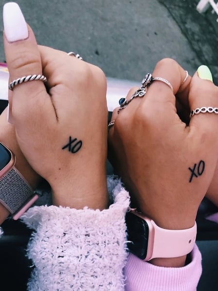 Meaningful Matching Best Friend Tattoo1