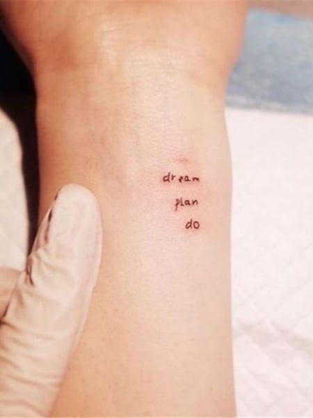 Meaningful Word Tattoos