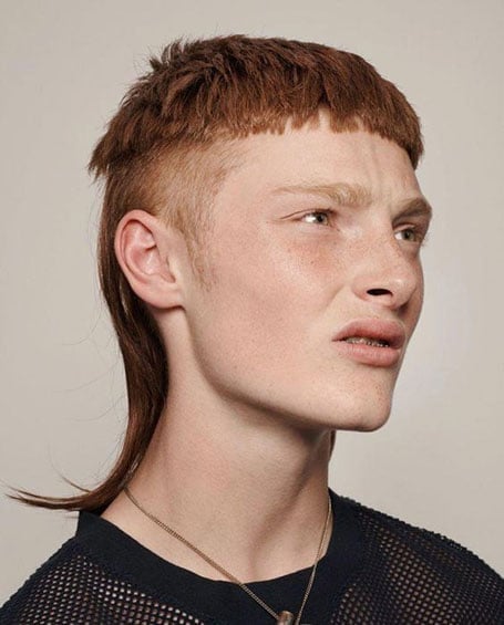 Mullet With Bowl Cut