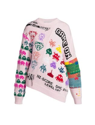Printed Knitted Sweater