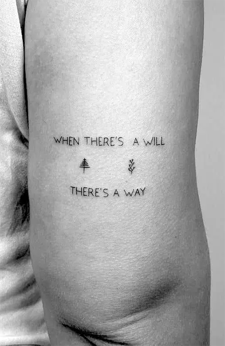 Quote Tattoo