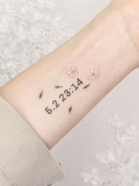 Share more than 85 important date tattoo latest - thtantai2