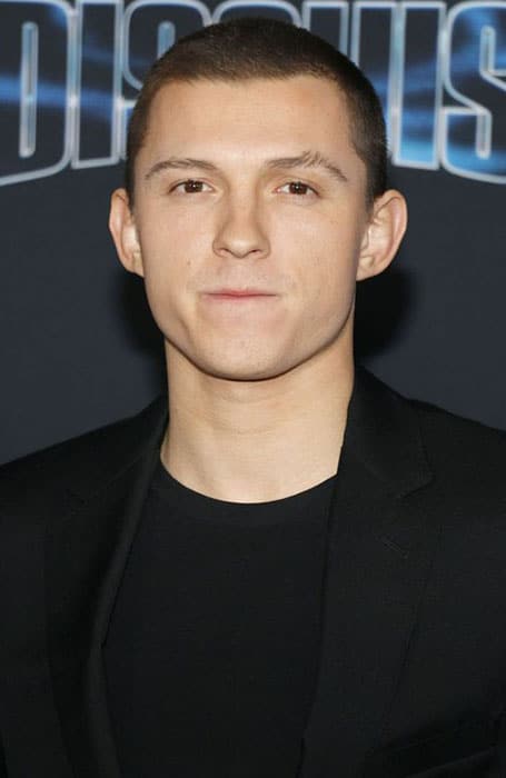 Tom Holland Buzz Cut