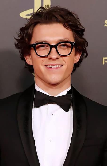 Tom Holland Medium Lengh Wavy Hair