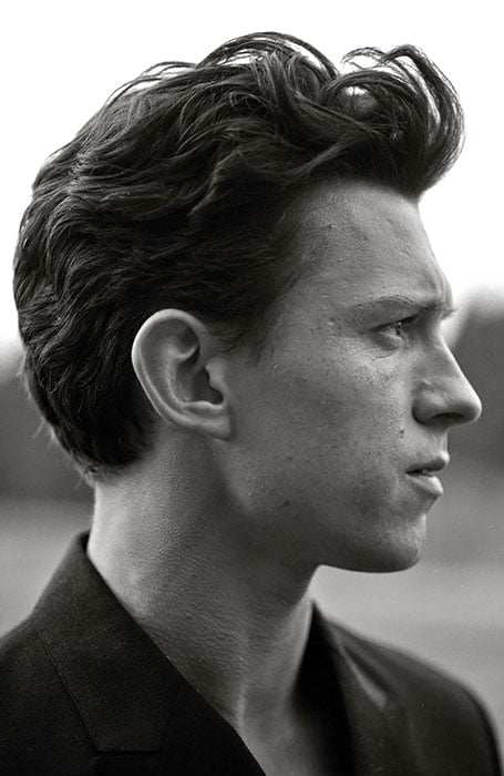 Tom Holland Natural Textured Hair