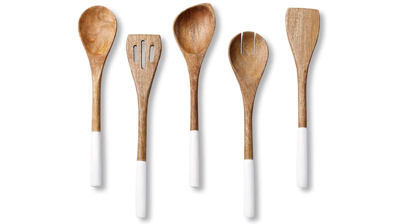 Wooden Spoons Set For Kitchen