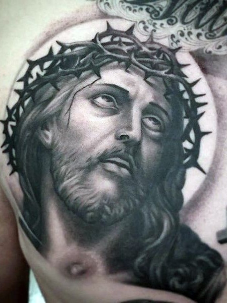 Cv ink tattoo  Jesus piece on the hand For more info on  Facebook