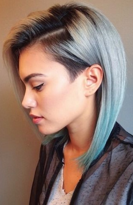 Medium Length Shaved Sides Medium Lenght Hairstyles