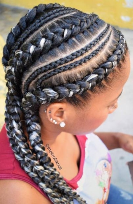 3 Goddess Braids