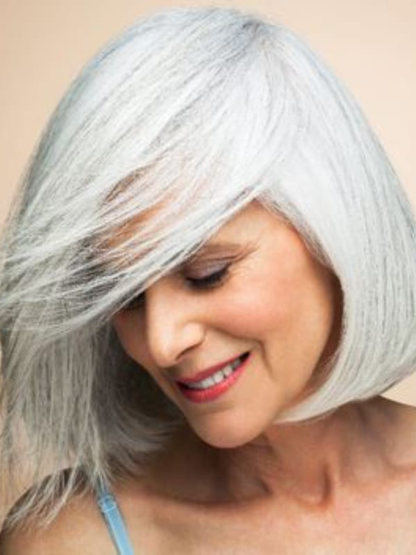 Asymmetrical Lob Women Over 60