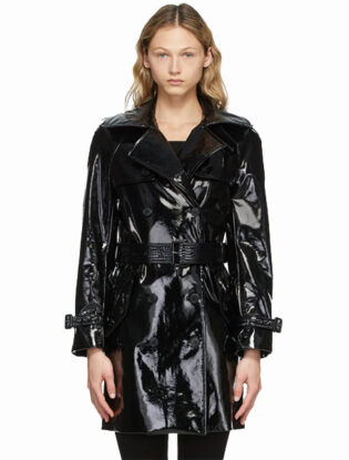 Belted Vinyl Coats