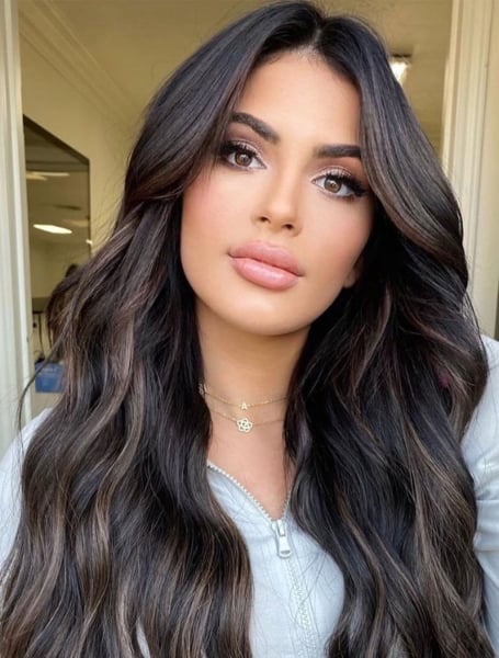 30 Sexy Black Hair With Highlights in 2023 - The Trend Spotter