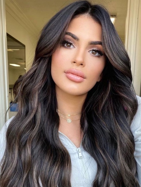 30 Sexy Black Hair With Highlights in 2023 - The Trend Spotter