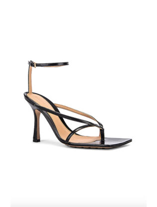 Black Heeled Sandals