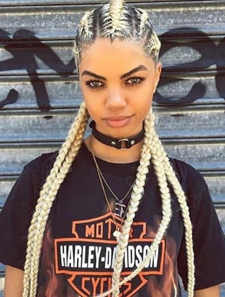 Blond Cornrows 