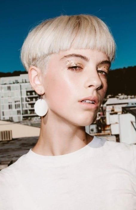 Bowl Cut Inspired Pixie Haircut