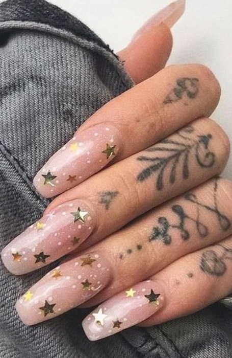 Classic Star Nails