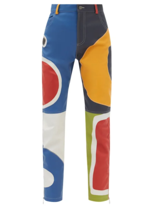 Colorful Patchwork Trousers