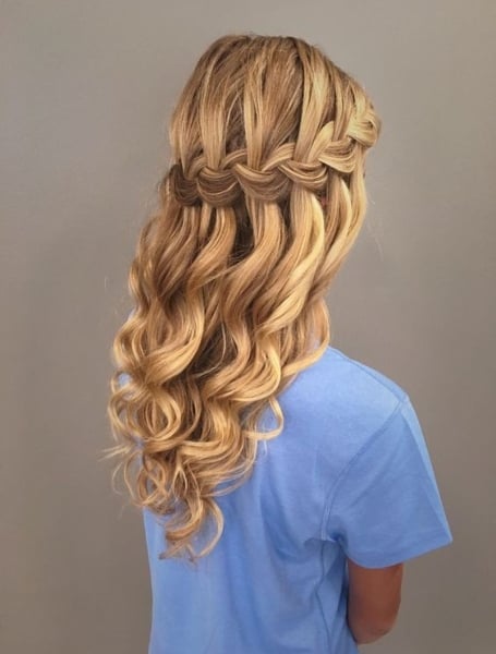 Dutch Waterfall Braid