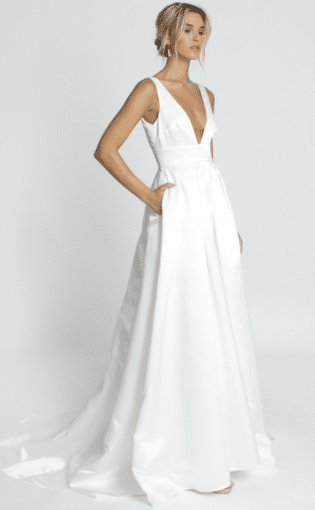 Eyes Of The Beholder Gown In White | Showpo