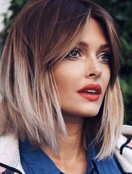 58 Best Layered Hair with Bangs for 2023