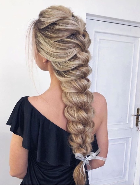 French Braid Long Hair