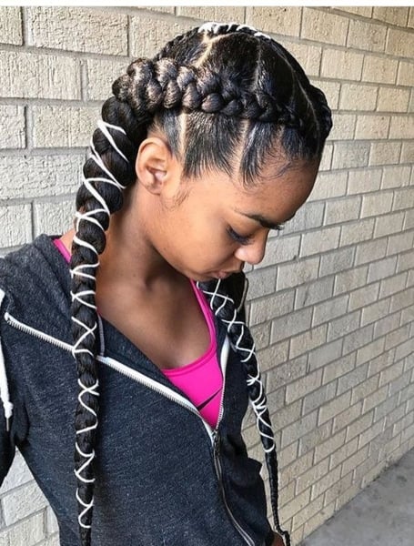 43 Two Braids Hairstyles Perfect for Hot Summer Days - StayGlam
