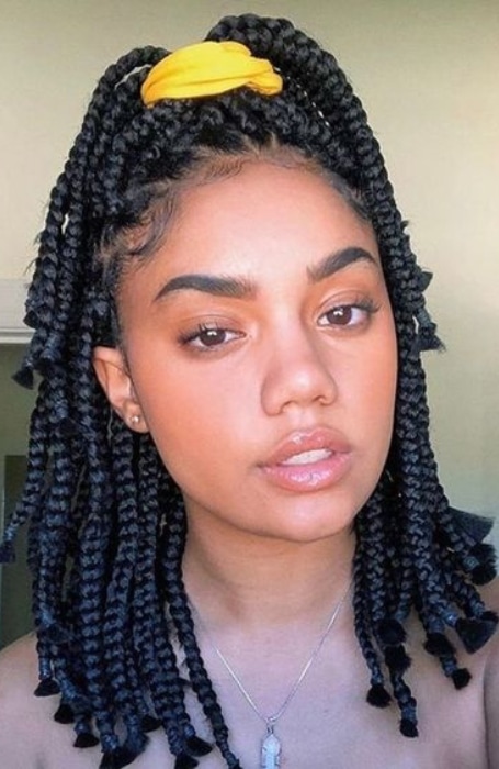 Goddess Knotless Braids