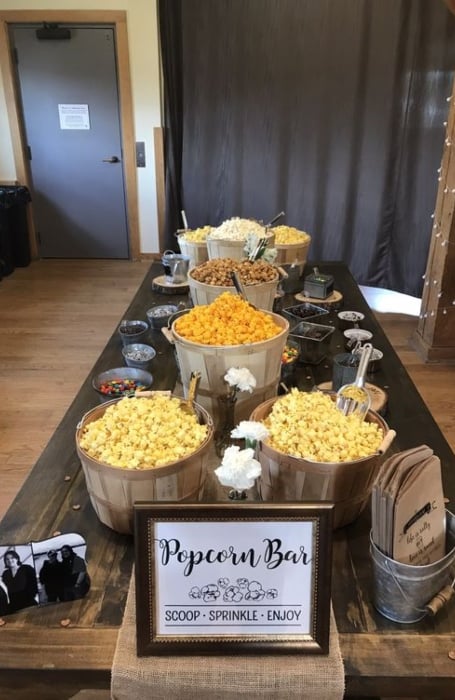 Graduation Popcorn Bar