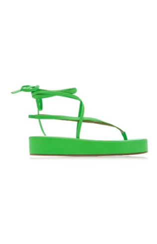 Green Lace Up Shoes
