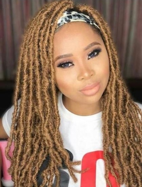 Honey Blonde Yarn Braids