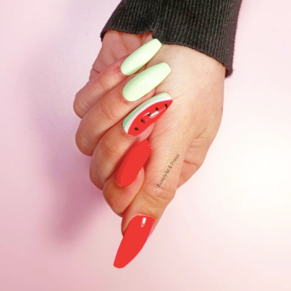 Juicy Watermelon Nail Art Beauty M Press