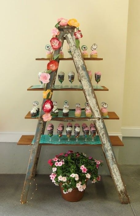 Ladder Cake Display