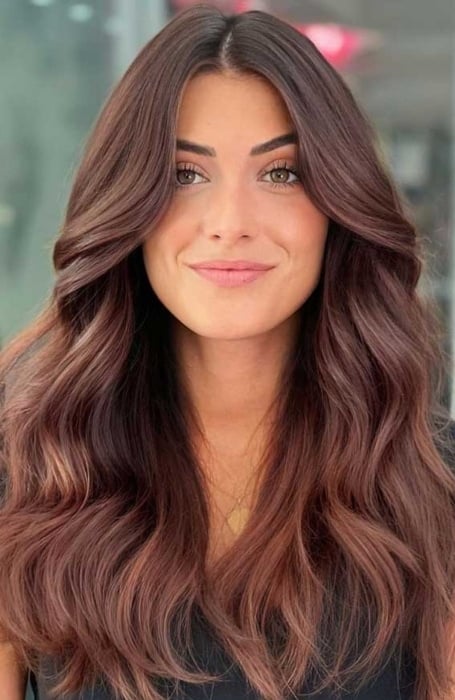 Light burgundy hair discount