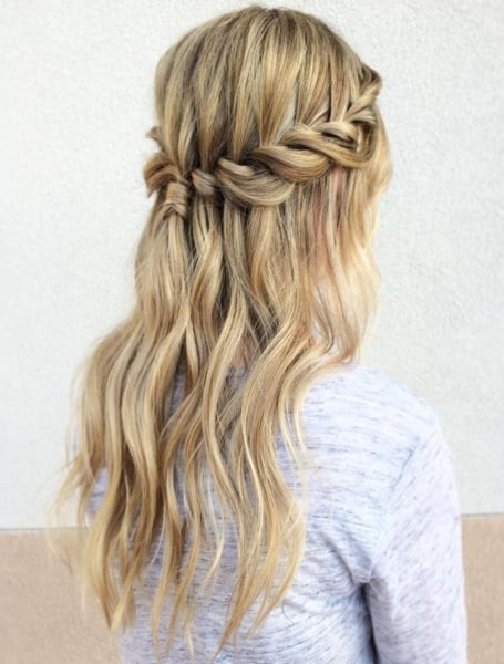 Long Waterfall Braids