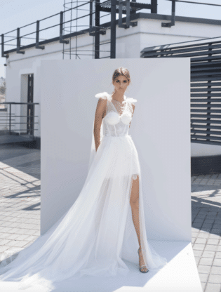 Mini Wedding Dress Short Tulle Light Ivory Lace Sexy Wedding | Etsy Australia