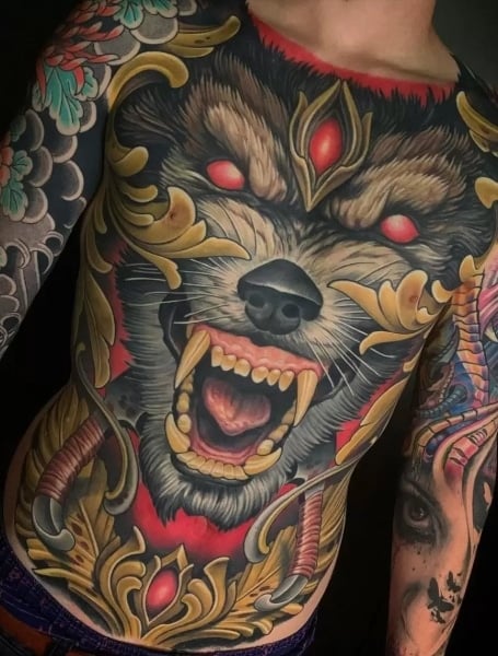 Neo American Traditional Tattoos