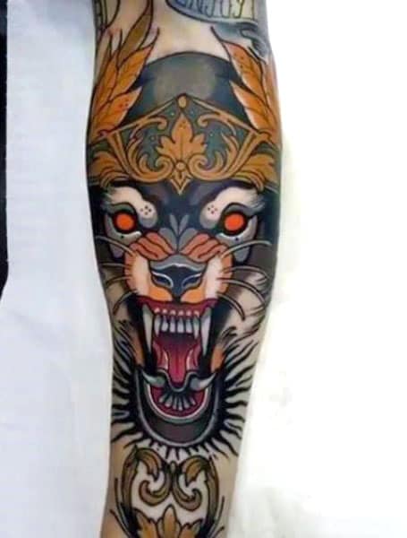 Neo Traditional Forearm Tattoo