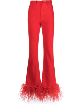 Ostrich Feather Trousers