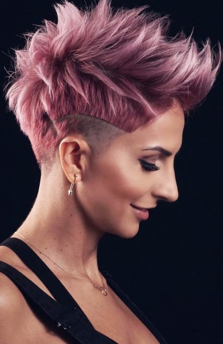 Pixie Cut With Hair Design