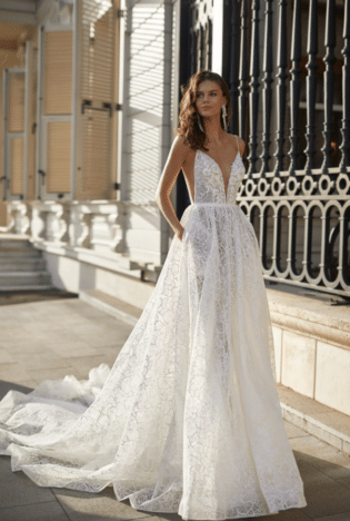 Erotic bridal dress
