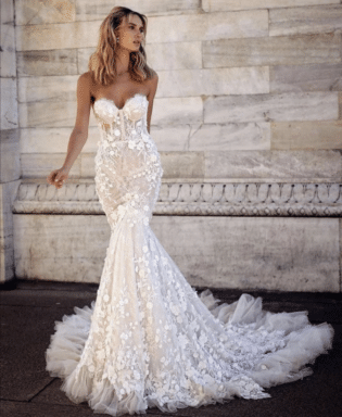 Sexy Corset Mermaid Wedding Dress Champagne Mermaid Wedding | Etsy Australia